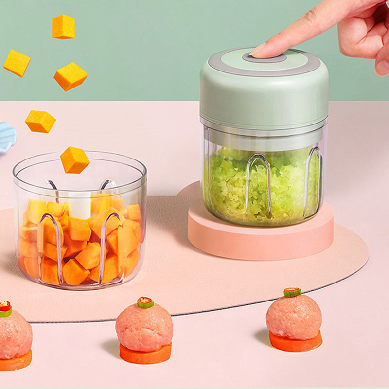 Baby Food Mill - เสริมอาหารเครื่องทําอาหารเด็กไฟฟ้าขนาดเล็กโคลนผสมน้ําผลไม้ผสมวางข้าวสําหรับทารกเครื่องบดในครัวเรือน