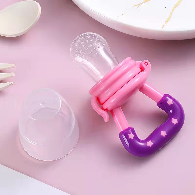 Baby Food Net Feeder - เด็กทารกผลไม้กัดยางกัดฟันถุงซิลิโคนเกรดอาหารบีบสุทธิกินผลไม้ป้อนอาหารเหงือกอุปกรณ์เสริมอาหารปราศจากสาร BPA