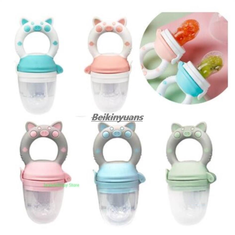 Baby Food Net Feeder - ทารกแรกเกิด Pacifier Feeder สําหรับทารก Pacifier ซิลิโคนเกรดอาหาร