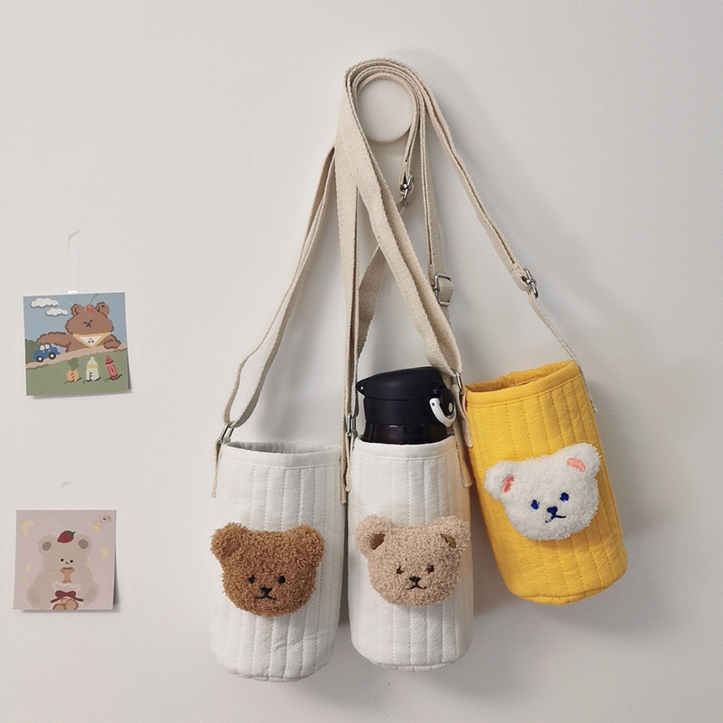 Baby Food Warmer - เด็กฉนวนกันความร้อนกระเป๋าอุ่นถุงทารกเด็กความร้อน Thermos สำหรับเด็กการ์ตูน Thermo ขวดฝาครอบ15.5x8.5cm