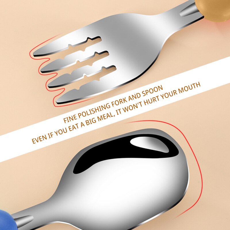 ชุดช้อนส้อมสำหรับเด็ก 2 ชิ้น ท - Baby Food Utensil บทวิจารณ์และราคา