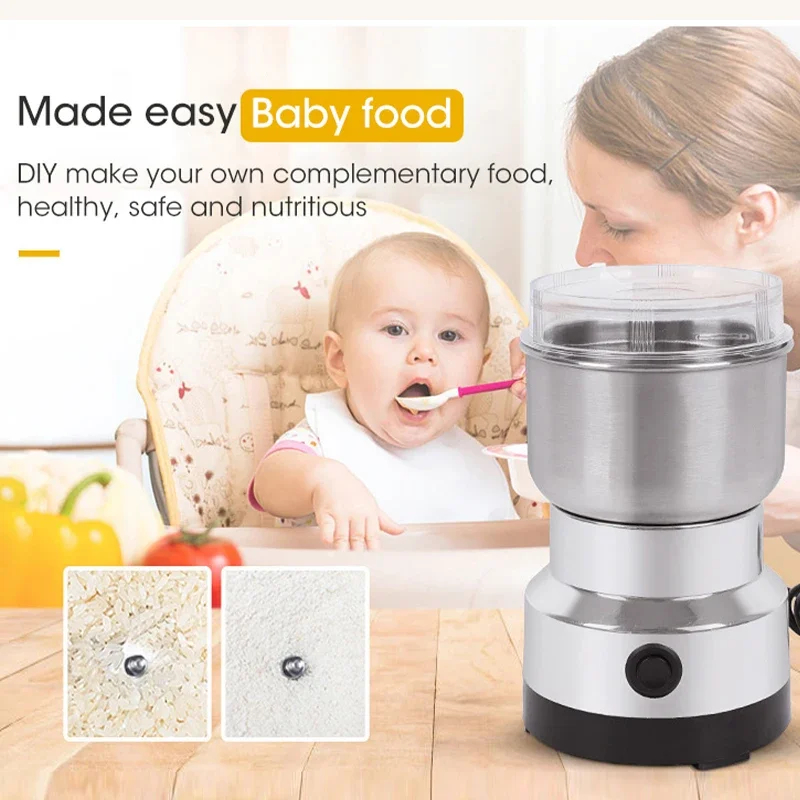 เครื่องบดไฟฟ้าขนาดเล็กสำหรับใช - Baby Food Mill บทวิจารณ์และราคา