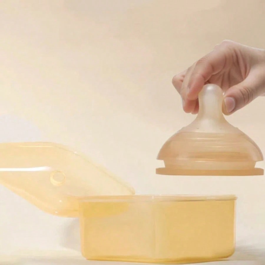 จุกนมขวดนมคอกว้าง 1 ชิ้นพร้อมก - Baby Food Glass บทวิจารณ์และราคา