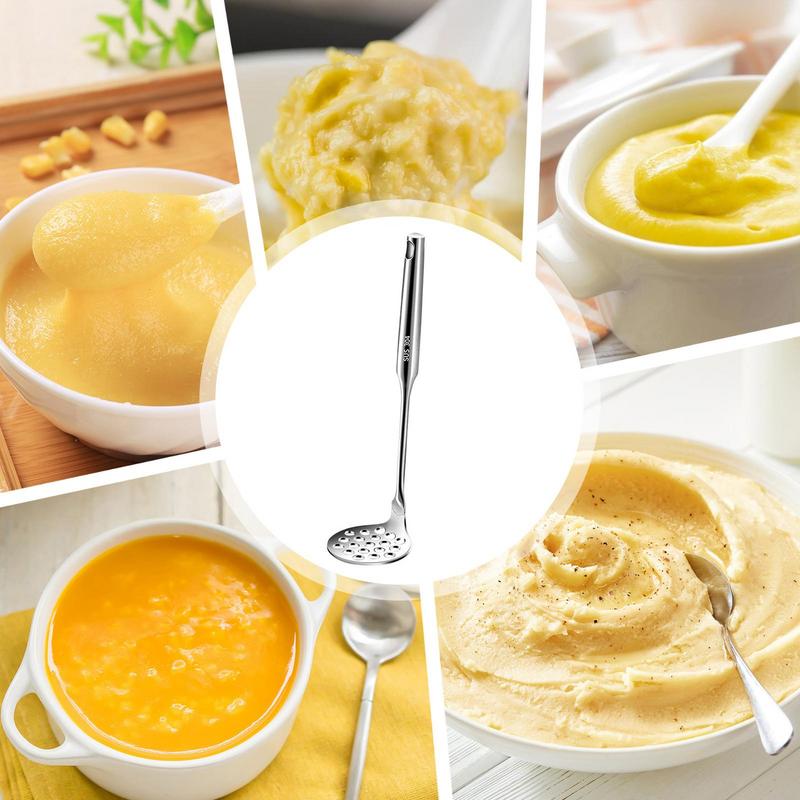 เครื่องบดมันฝรั่งสแตนเลสผลไม้  - Baby Food With Meat บทวิจารณ์และราคา
