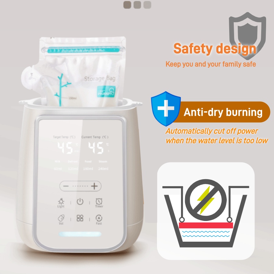 เครื่องอุ่นนมและฆ่าเชื้อขวดนมเ - Baby Food Warmer บทวิจารณ์และราคา
