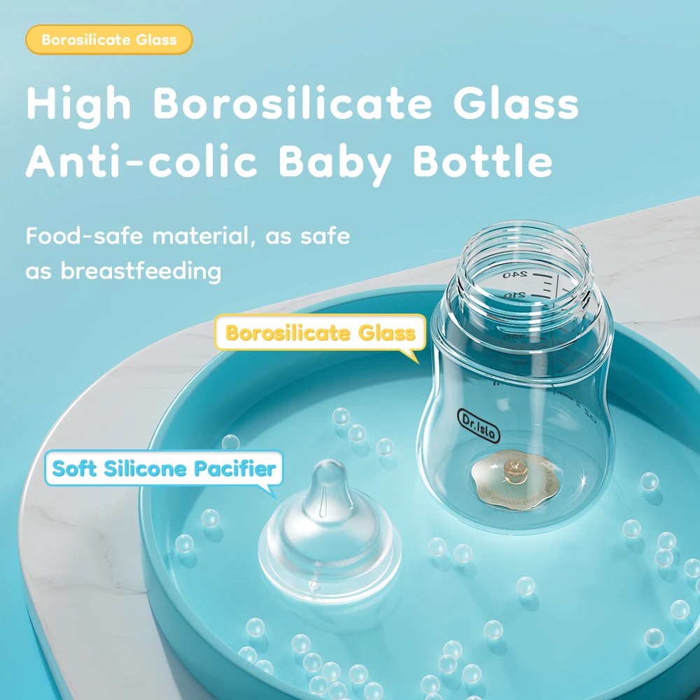 ขวดนมแก้วโบโรซิลิเกตสูง 80/160 - Baby Food Glass บทวิจารณ์และราคา