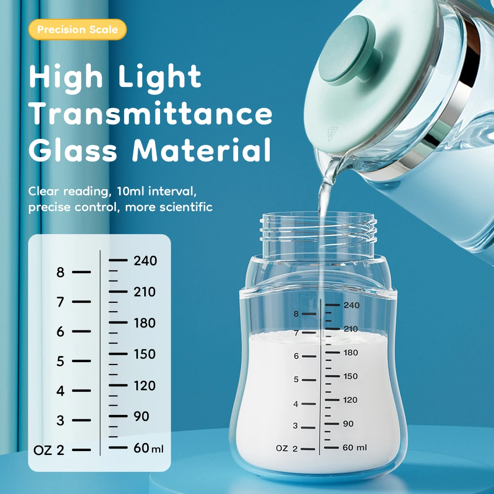 ขวดนมแก้วโบโรซิลิเกตสูง 80/160 - Baby Food Glass บทวิจารณ์และราคา