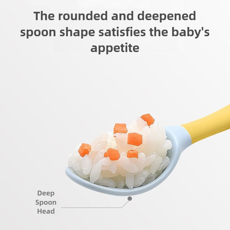 ช้อนซิลิโคนงอได้สำหรับเด็กทารก - Baby Food Utensil บทวิจารณ์และราคา