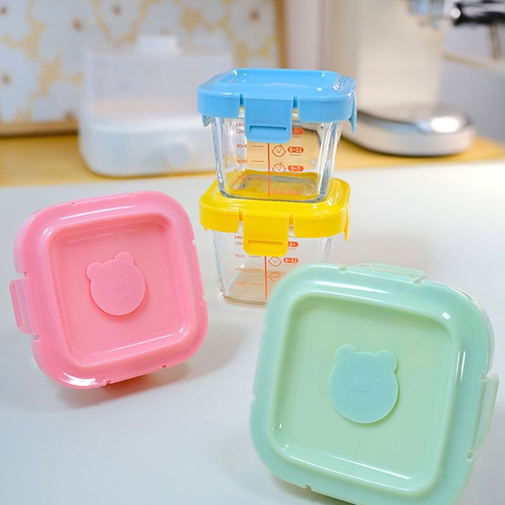 กล่องเก็บอาหารใหม่ขนาด 170 มล. - Baby Food Glass บทวิจารณ์และราคา