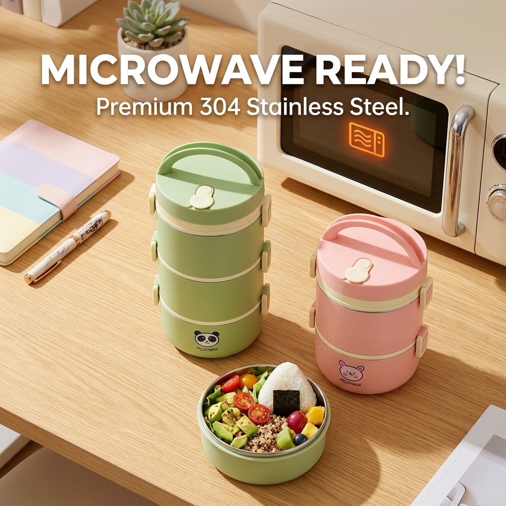 กล่องอาหารกลางวันสแตนเลส 304 ก - Baby Food Warmer บทวิจารณ์และราคา