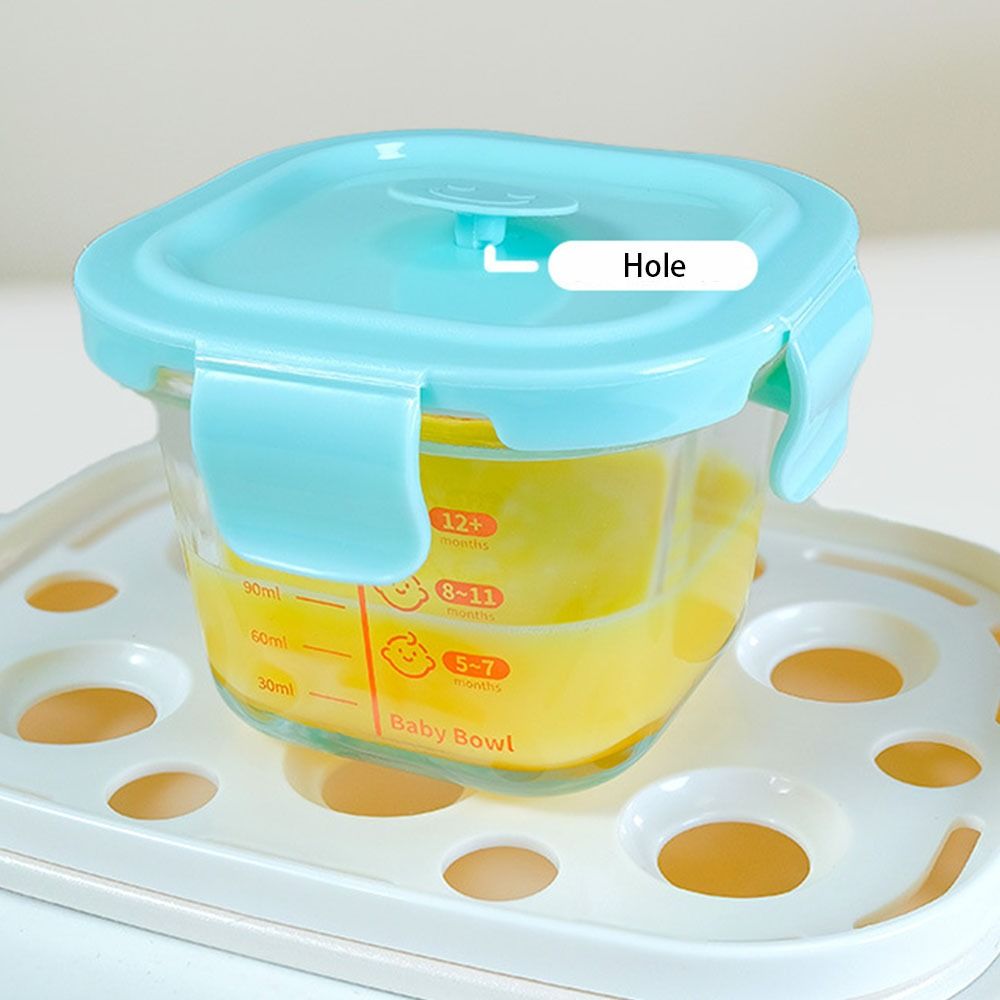 กล่องเก็บอาหารใหม่ 170 มล. ใช้ - Baby Food Glass บทวิจารณ์และราคา