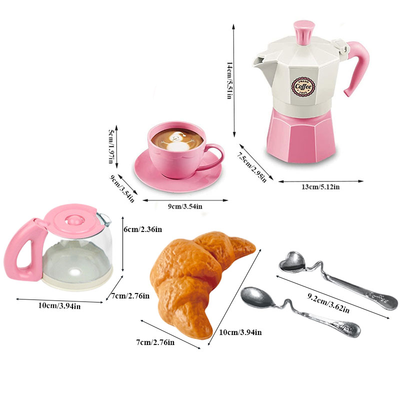 ชุดของเล่นจำลองชุดกาแฟ 4/11 ชิ - Baby Food Cooking Set บทวิจารณ์และราคา