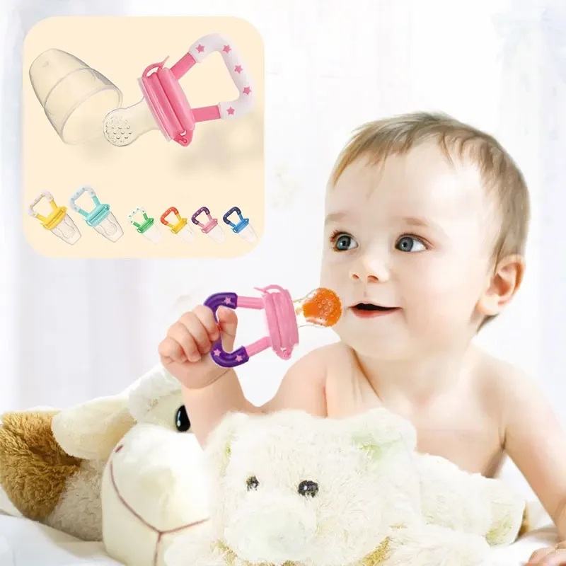 ผลไม้ขวดจุกนม Pacifiers ให้อาห - Baby Food Net Feeder บทวิจารณ์และราคา