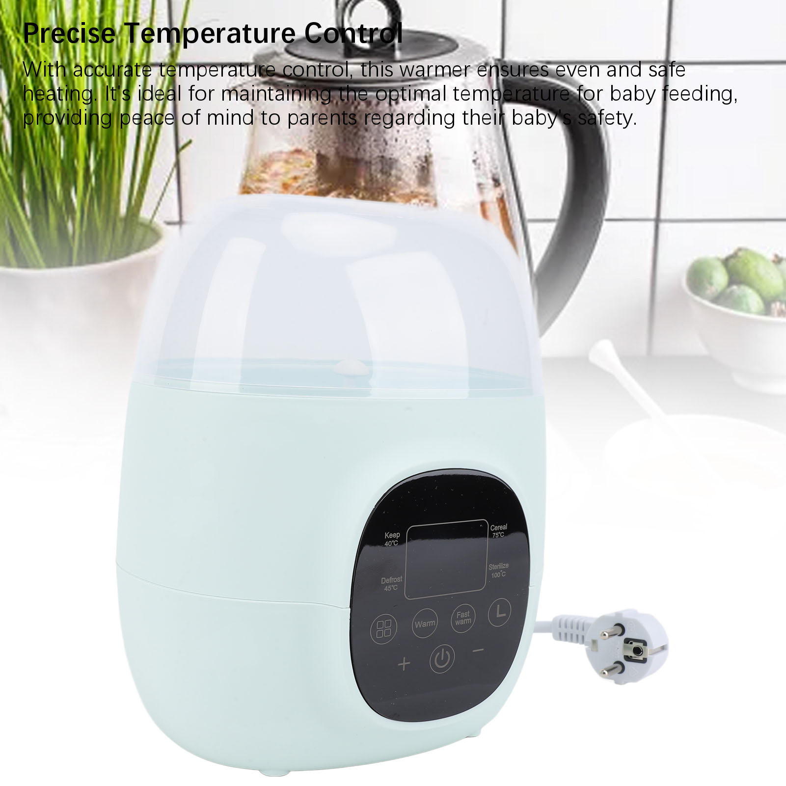 เครื่องอุ่นขวดนม 200W PP มัลติ - Baby Food Warmer บทวิจารณ์และราคา