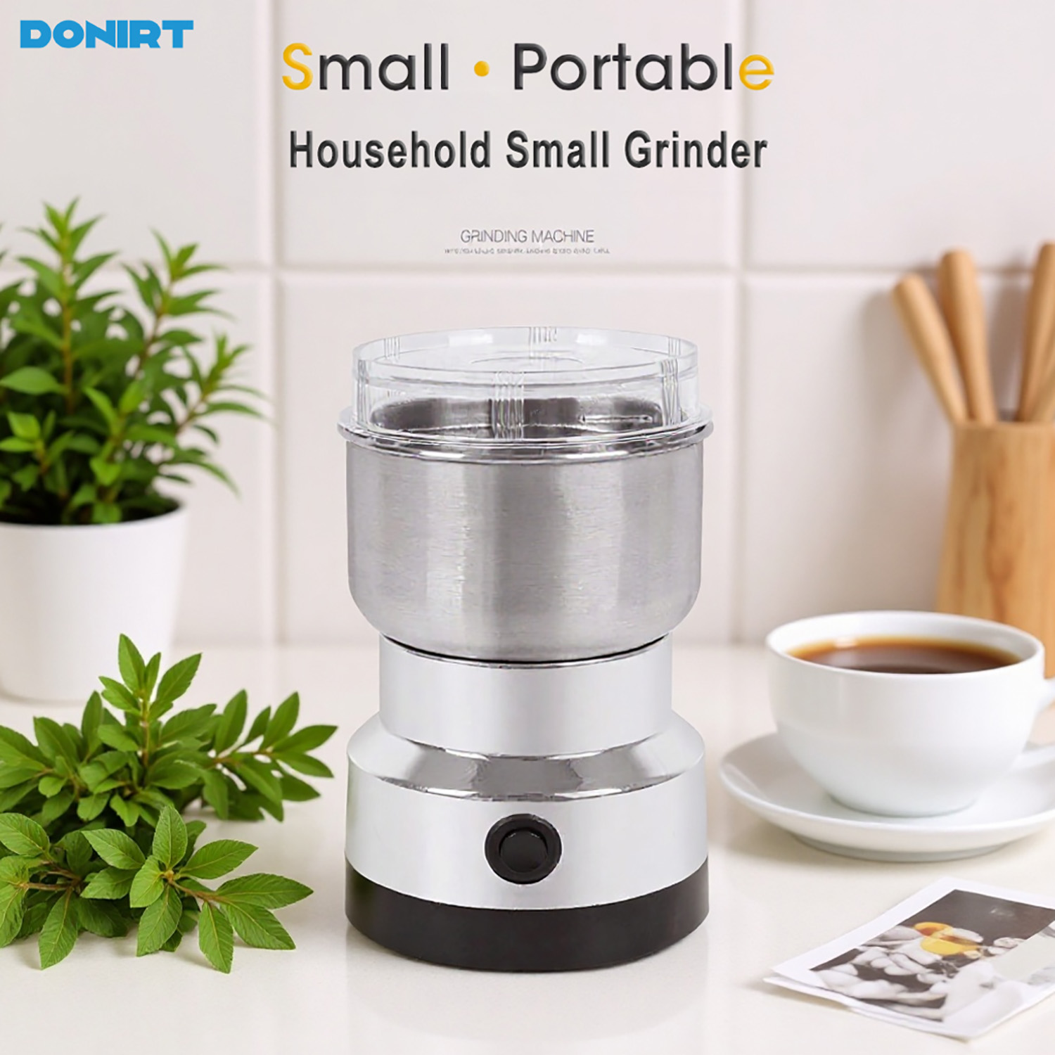 มินิไฟฟ้า 4 ใบมีดในครัวเรือน 3 - Baby Food Mill บทวิจารณ์และราคา