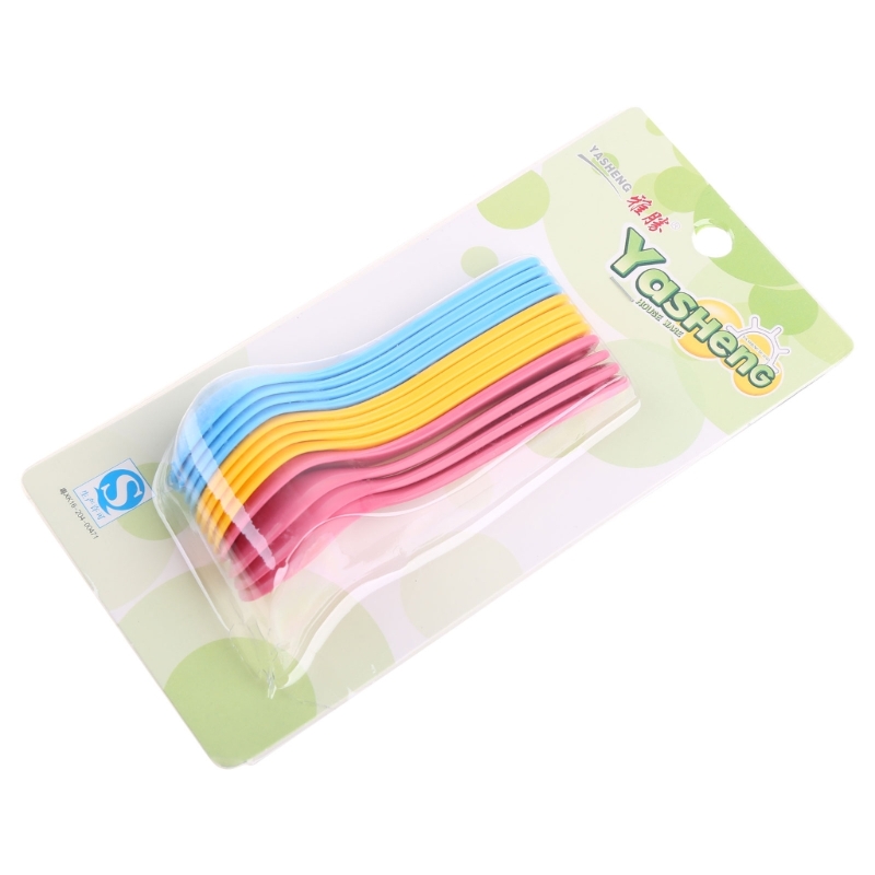 12Pcs เด็กช้อนพลาสติกปลอดภัยเด - Baby Food Utensil บทวิจารณ์และราคา